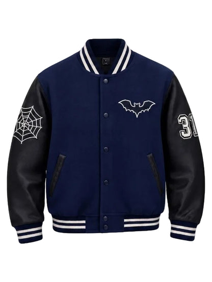 Halloween Haunted House Varsity Jacket
