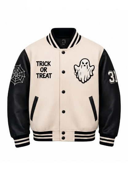 Halloween Trick or Treat Varsity Jacket