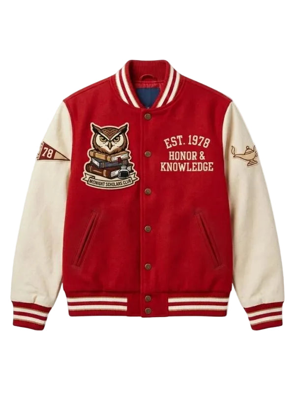 Midnight Scholars Club Varsity Jacket