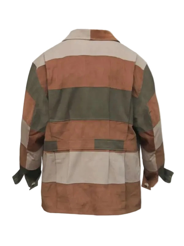 Thompson Hunter S. Cotton Vegas Patchwork  Field Jacket